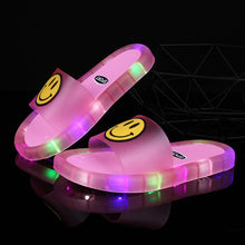 Boys and Girls Summer Slides With LED Smile Face Design  😃 - Assorted Colors