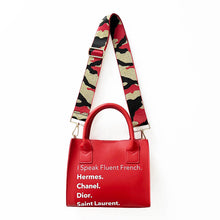 I Speak Fluid French Mini Tote - Assorted Colors