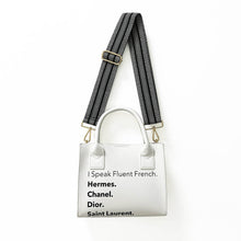 I Speak Fluid French Mini Tote - Assorted Colors
