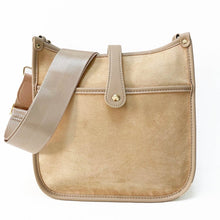 Mini Suede Messenger Bags w/ Matching Adjustable Solid Strap - Assorted Colors