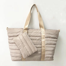 Puffer Tote Bag - Assorted Colors