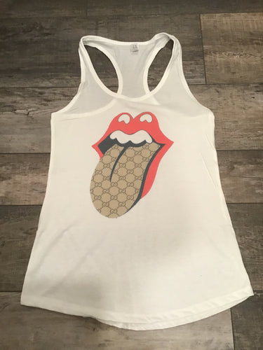 G Tongue Racerback Tank 👅