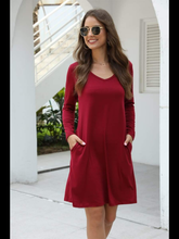 Swing Pocket Dress - Assorted Colors