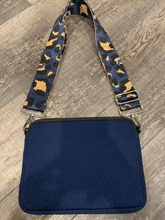 Small Neoprene Crossbody with Strap - Assorted Solid Colors