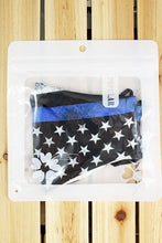AMERICAN FLAG FASHION FACE MASK WITH FILTER POCKET