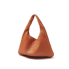Soft Braided Weaved Vegan Leather Hobo Bag - Assorted Colors