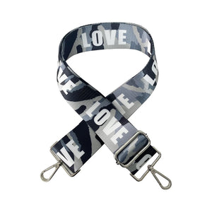 2" ADJUSTABLE ASSORTED DESIGN PRINT BAG STRAP