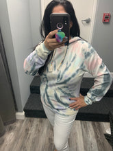 Ocean Drive Saltwater Swirl Tie Dye Burnout Pullover Hoodie