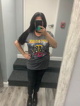 LOVE & PEACE GRAPHIC TEE - BLACK OR CHARCOAL