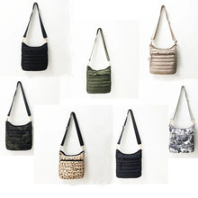 Lightweight Nylon Puffer Crossbody - Assorted Colors
