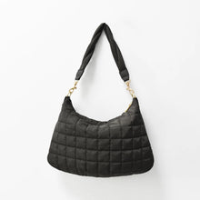 Nylon Quilted Puffer Shoulder Bag - Assorted Colors