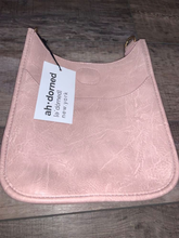 AHDORNED MINI VEGAN MESSENGER-NO STRAP ATTACHED! - ASSORTED COLORS