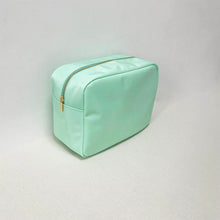 X-Large Nylon Zippered Cosmetic Bag - Assorted Colors