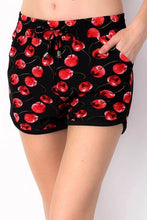 Cherry Print Shorts
