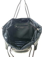 Lightweight Puffer Tote w/ Zippered Pouch - Silver