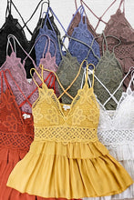 LaMiel Ballet Bralette Top - Black, White or Mustard