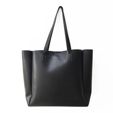 I Speak Fluid Italian Vegan Leather Tote - Black or Cream
