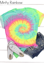 Blank Tie Dye 🌈 - Jupiter or Minty Rainbow