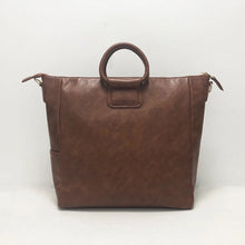 Vegan Leather Top Handle Tote/Crossbody