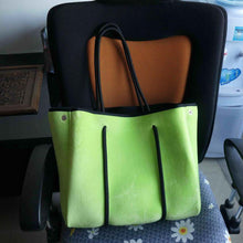 Velvet Soft Surface Neoprene Tote Bag - Assorted Colors