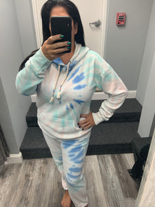 Ocean Drive Coastal Reef Tiedye Burnout Jogger