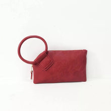 Vegan Leather Clutch - Red