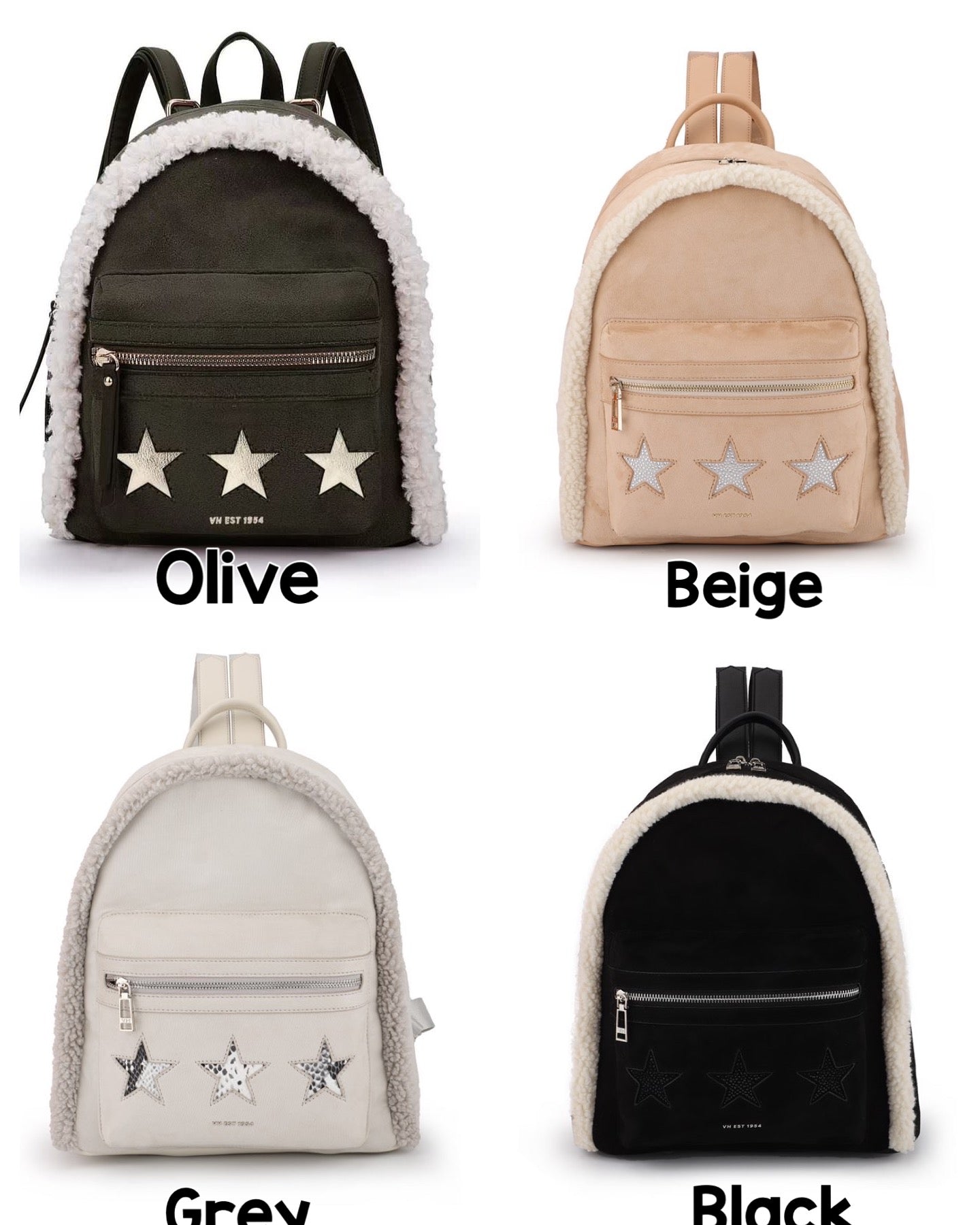 Vintage Havana Callie Backpack Vintage Havana Callie Backpack - Assorted Colors – Peace  main image 2