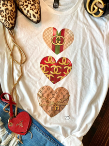Love is in the air graphic tee