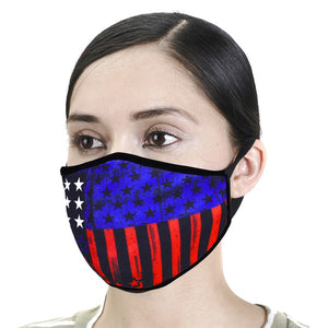 Adult Multi USA Face Mask