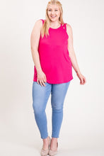 PLUS SLEEVELESS TANK TOP - MINT
