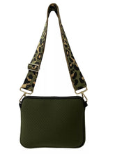 Small Neoprene Crossbody with Strap - Assorted Solid Colors