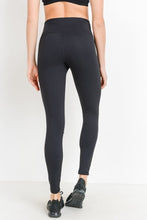Mono B RED - Highwaist Shredded Knee Laser-Cut Leggings
