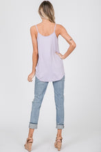 Crisscross Sleeveless Top - Lilac