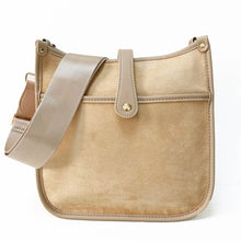 Suede Messenger Bags w/ Matching Adjustable Solid Strap - Assorted Colors