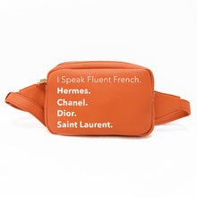 I Speak Fluent French Vegan Leather Fanny Waist Pack