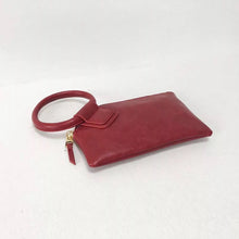 Vegan Leather Clutch - Red