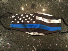 AMERICAN FLAG FASHION FACE MASK WITH FILTER POCKET
