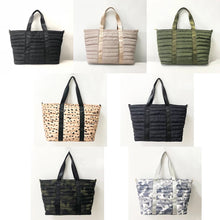 Puffer Tote Bag - Assorted Colors