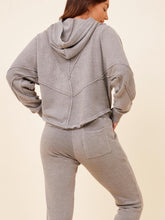 Vintage Havana Sage Grey Or Cocoa Brown Burnout Jogger