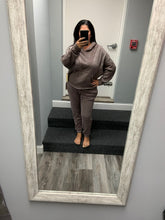 Vintage Havana Sage Grey Or Cocoa Brown Burnout Jogger