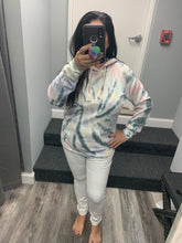 Ocean Drive Saltwater Swirl Tie Dye Burnout Pullover Hoodie