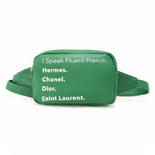 I Speak Fluent French Vegan Leather Fanny Waist Pack