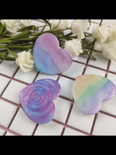 Tie dye Heart Phone Pop Sockets - Assorted Colors