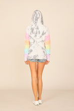 Ocean Drive Firework Tie-dye Burnout Pullover Hoodie